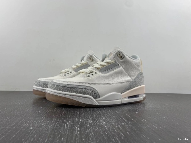 TBK Craft Jordan 3 FJ9479-100 Air Ivory 0725